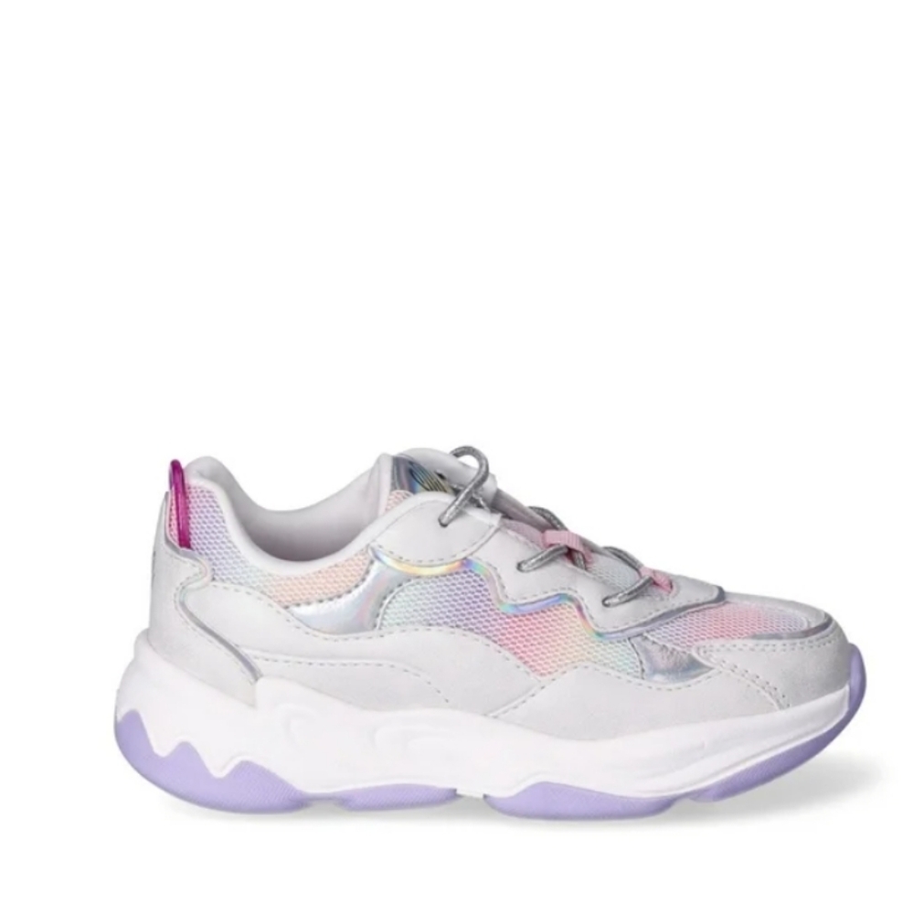 Justice Little Girl & Big Girl Athletic Sport Sneaker Nwot Never Used Size 3